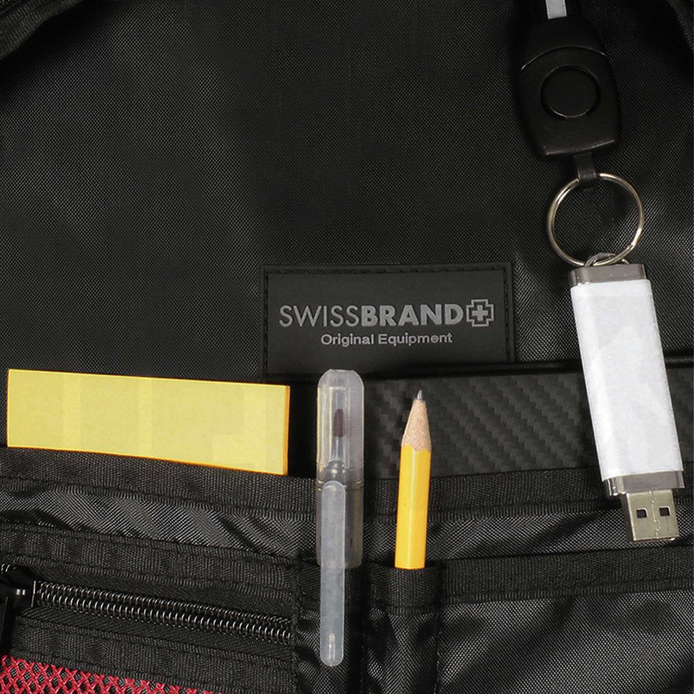 Рюкзак городской Swissbrand Ribe 20 Black (SWB_BLRIB001U) DAS301380 фото