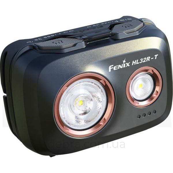 Налобний ліхтар Fenix HL32R-T, чорний HL32R-TBK фото