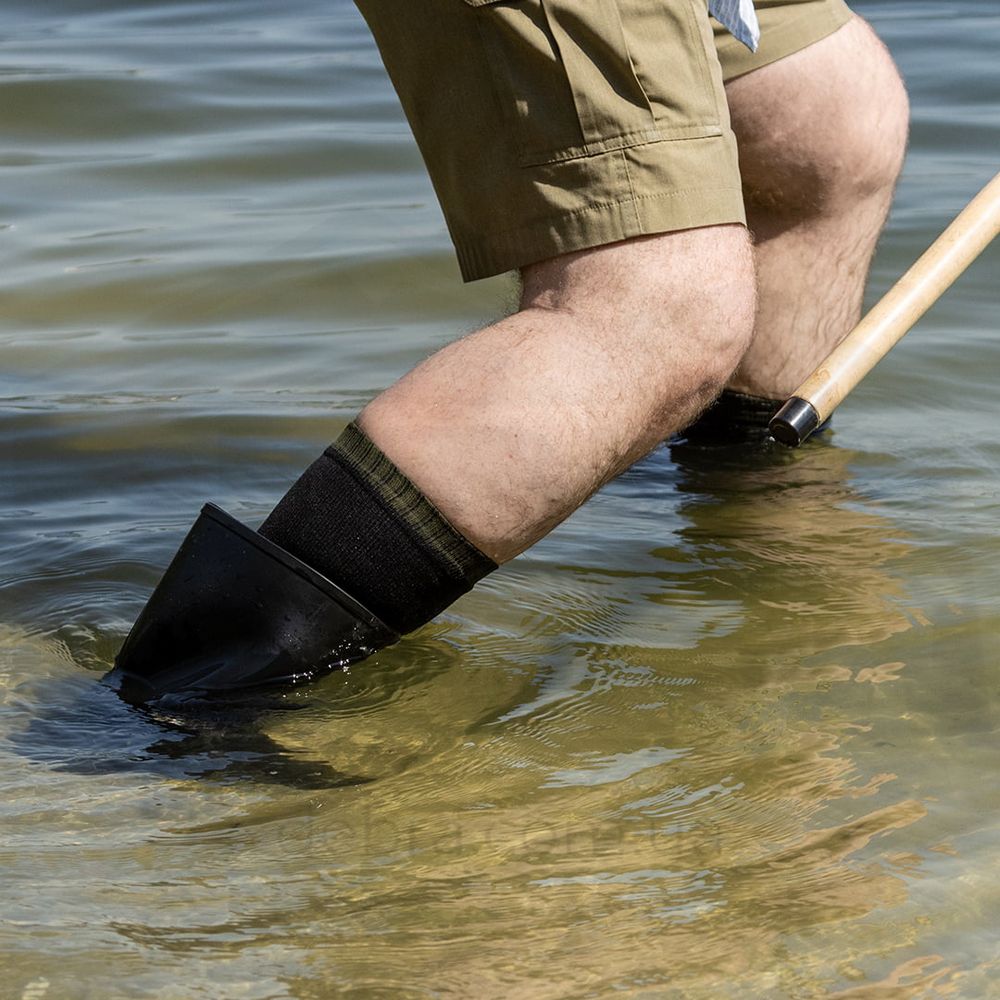 Шкарпетки водонепроникні Dexshell Trekking, р-р S, з зеленою смужкою DS636S фото