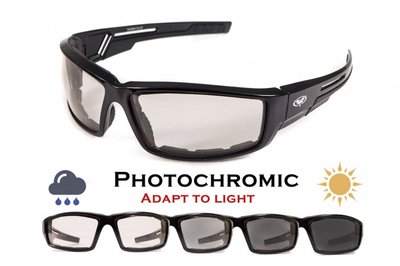 Окуляри фотохромні (захисні) Global Vision Sly Photochromic (clear) фотохромні прозорі*** 1СЛАЙ24-10 фото