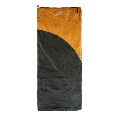 Спальний мішок Tramp Airy Light ковдра з капюш лівий yellow/grey 190/80 UTRS-056 UTRS-056-R фото