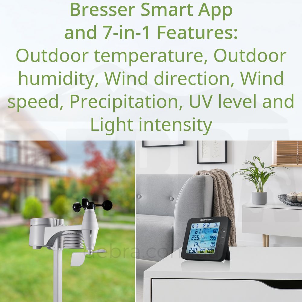 Метеостанція Bresser Smart Home 7-in-1 Weather Center ClimateConnect (7003600CM3000) 22066 фото