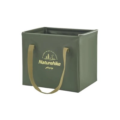 Складний контейнер для води з ПВХ Naturehike CNH22SN002, 20л, темно-зелений 6927595794951 фото