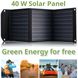 Портативний зарядний пристрій сонячна панель Bresser Mobile Solar Charger 40 Watt USB DC (3810040) 930149 фото 16