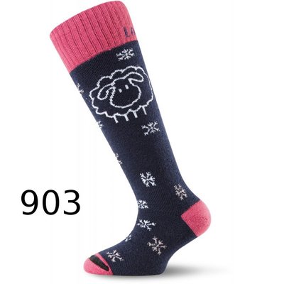 Термошкарпетки дитячі лижі Lasting SJW 903 - XS - чорний/рожевий 002.003.1231 фото