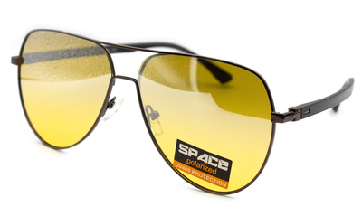 Желтые очки с поляризацией Space SPC50122-C2-9 polarized (yellow-mirror gradient) SPC50122C29 фото