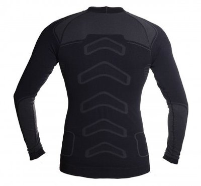 Термокофта чоловіча Fjord Nansen Are Long Shirt, Black/Graphite, L/XL fn_28656 фото