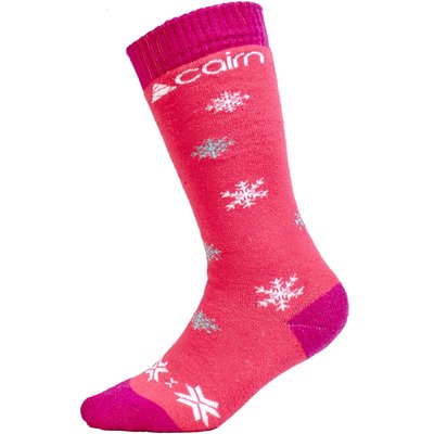 Cairn шкарпетки Duo Pack Spirit Jr fuchsia snow 27-30 0903299-160_27-30 фото