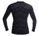 Термокофта чоловіча Fjord Nansen Are Long Shirt, Black/Graphite, S/M fn_28657 фото