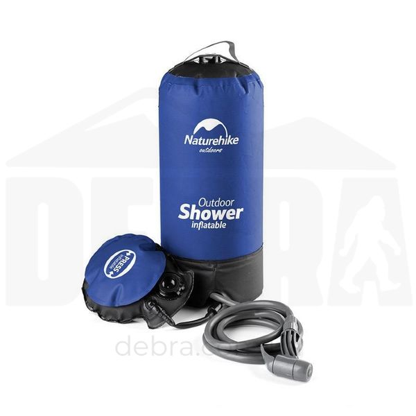 Портативний душ Naturehike NH17L101-D Outdoor Shower Inflatable (Blue), 11 л 6927595721872 фото