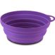 Lifeventure тарілка Silicone Ellipse Bowl purple 75515 фото