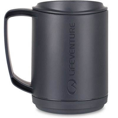 Lifeventure кружка Insulated Ellipse Mug graphite 74041 фото