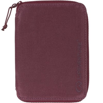 Lifeventure гаманець RFID Mini Travel Wallet aubergine 68296 фото