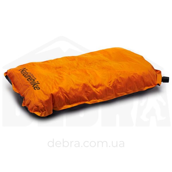 Подушка самонадувна Naturehike Sponge automatic NH17A001-L, помаранчевий 6927595746264 фото