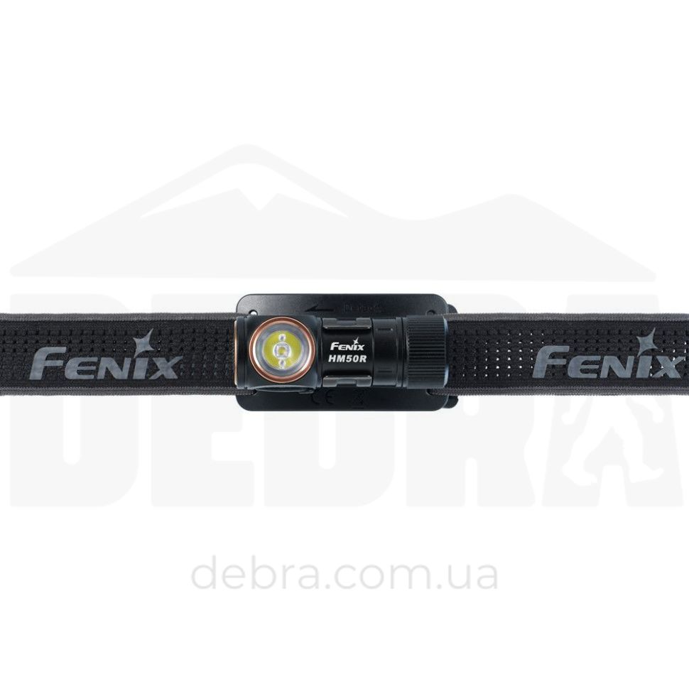 Стрічка для налобних ліхтарів Fenix чорна, одинарна (non-reflective) HM-BANDbk фото