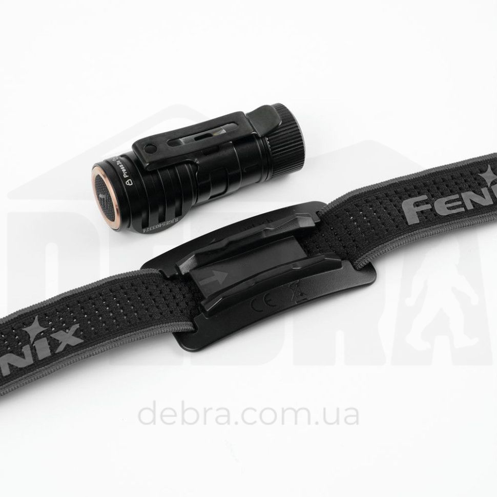 Стрічка для налобних ліхтарів Fenix чорна, одинарна (non-reflective) HM-BANDbk фото