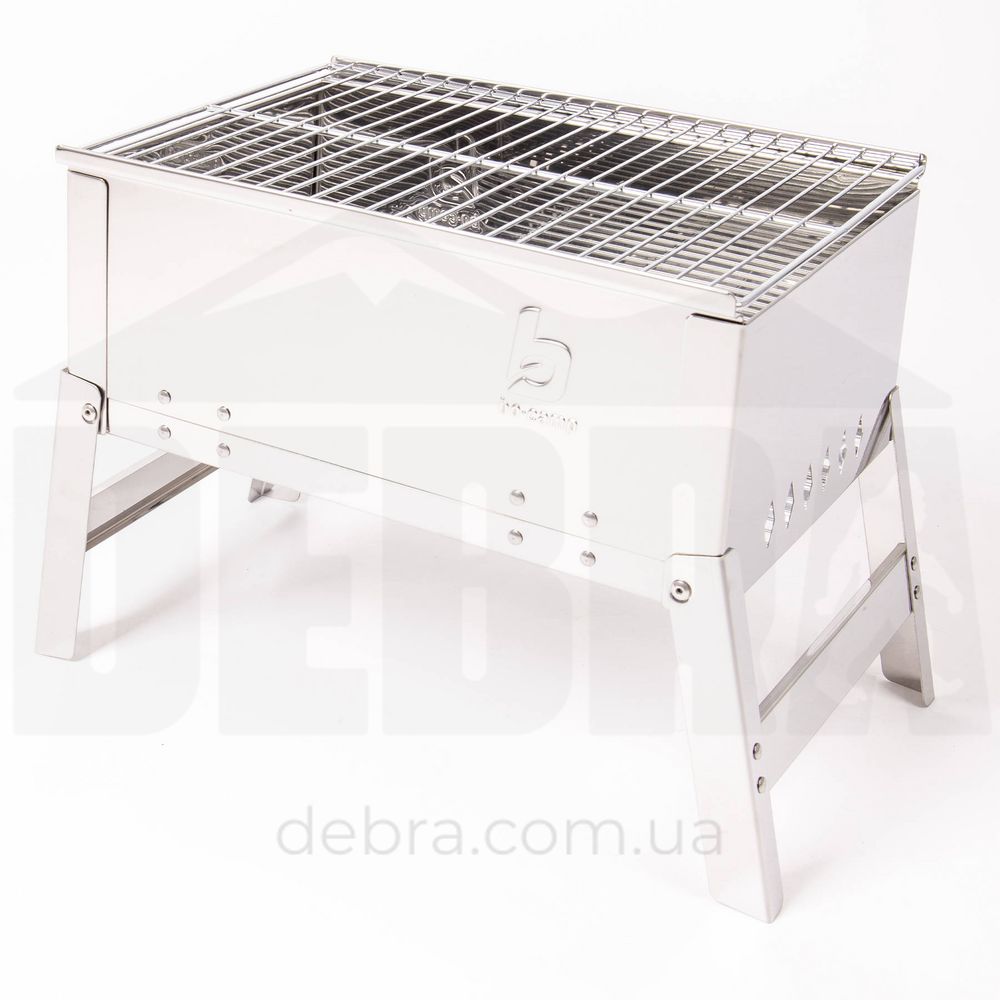 Гриль вугільний Bo-Camp Compact Delux Silver (8108360) DAS301403 фото