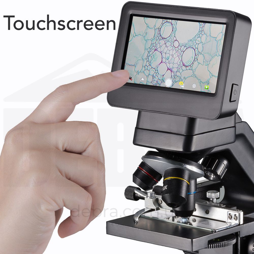 Мікроскоп Bresser Biolux LCD Touch 5MP HDMI 30x-1200x (5201020) 928558 фото