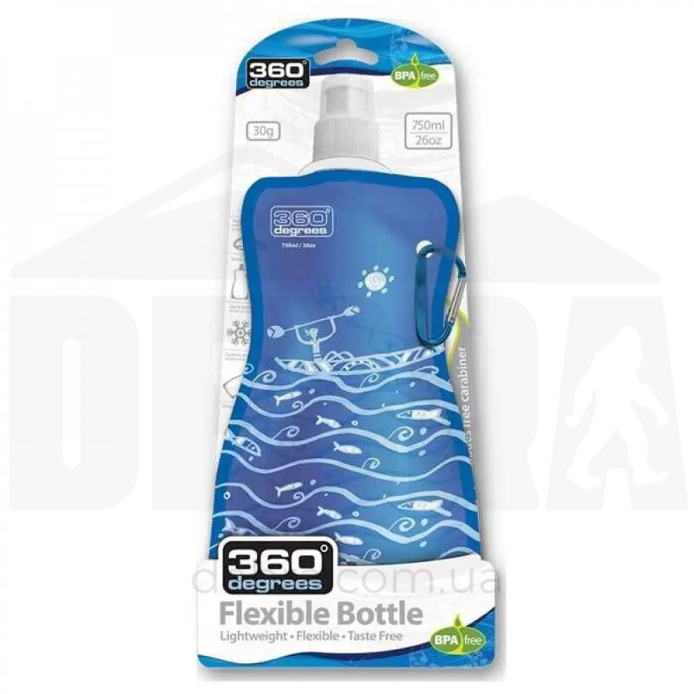 Пляшка Flexi Bottle, Boat Blue, 750 ml від Sea to Summit STS 360FB750BTBL фото