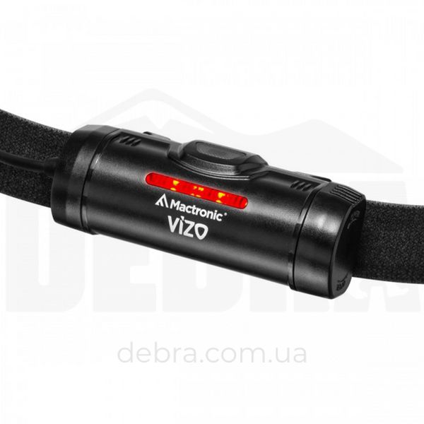 Ліхтар налобний Mactronic Vizo (735 Lm) Cool White/Red USB Rechargeable (AHL0022) DAS301715 фото