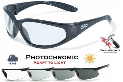 Окуляри фотохромні (захисні) Global Vision Hercules-1 Photochromic (clear) фотохромні прозорі 1ГЕР124-10 фото