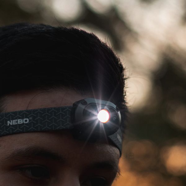 Ліхтар налобний Nebo Mycro Headlamp & Cap Light 400 люмен NB NEB-HLP-0011-G фото