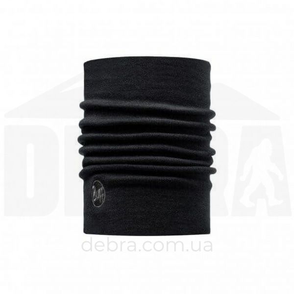 Шарф-труба Buff Heavyweight Merino Wool, Solid Black BU 110963.00 фото
