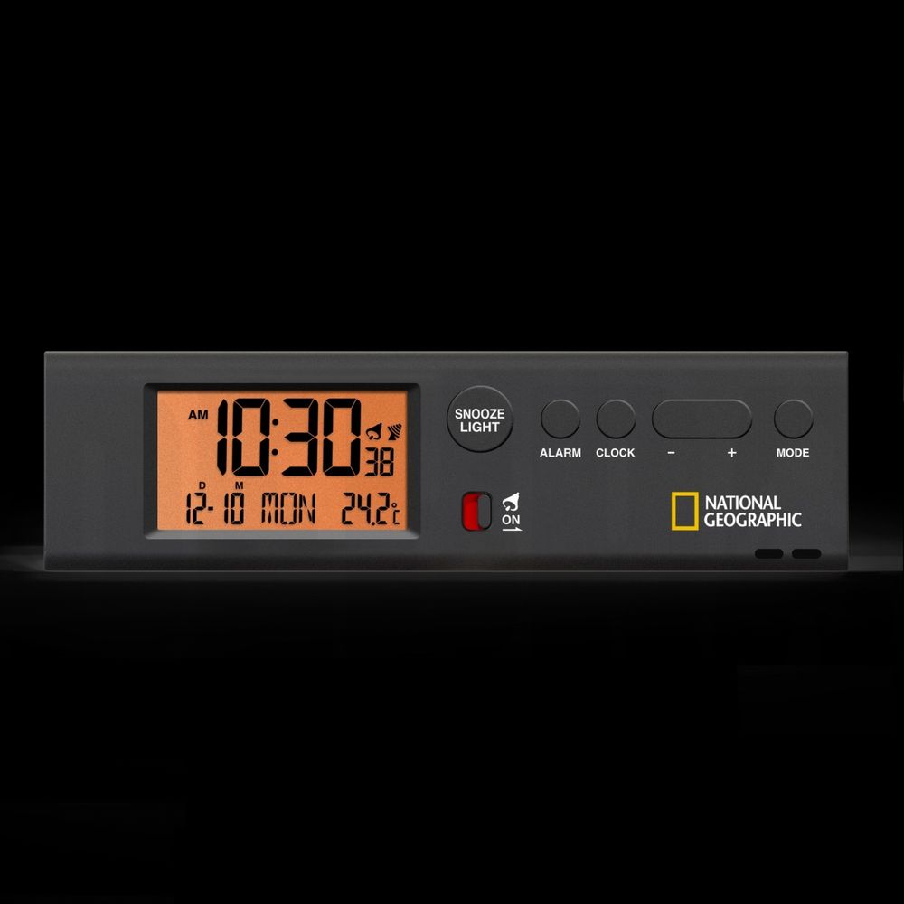 Годинник National Geographic Thermometer Flashlight Black (9060300) 928498 фото