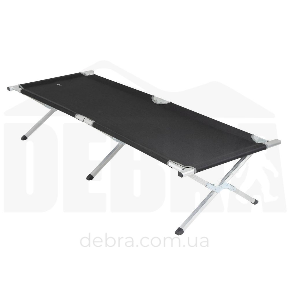 Ліжко розкладне Bo-Camp Single XL Black (1304488) DAS301395 фото