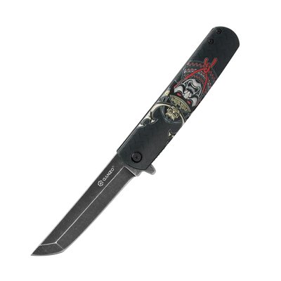Нож складной Ganzo G626-BS черный самурай G626-BS фото
