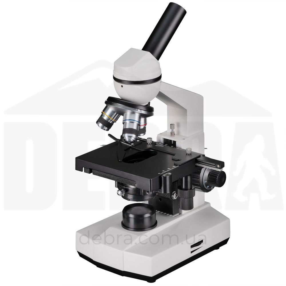 Мікроскоп Bresser Erudit Basic Mono 40x-400x з адаптером для смартфона + кейс (5102100) 922745 фото