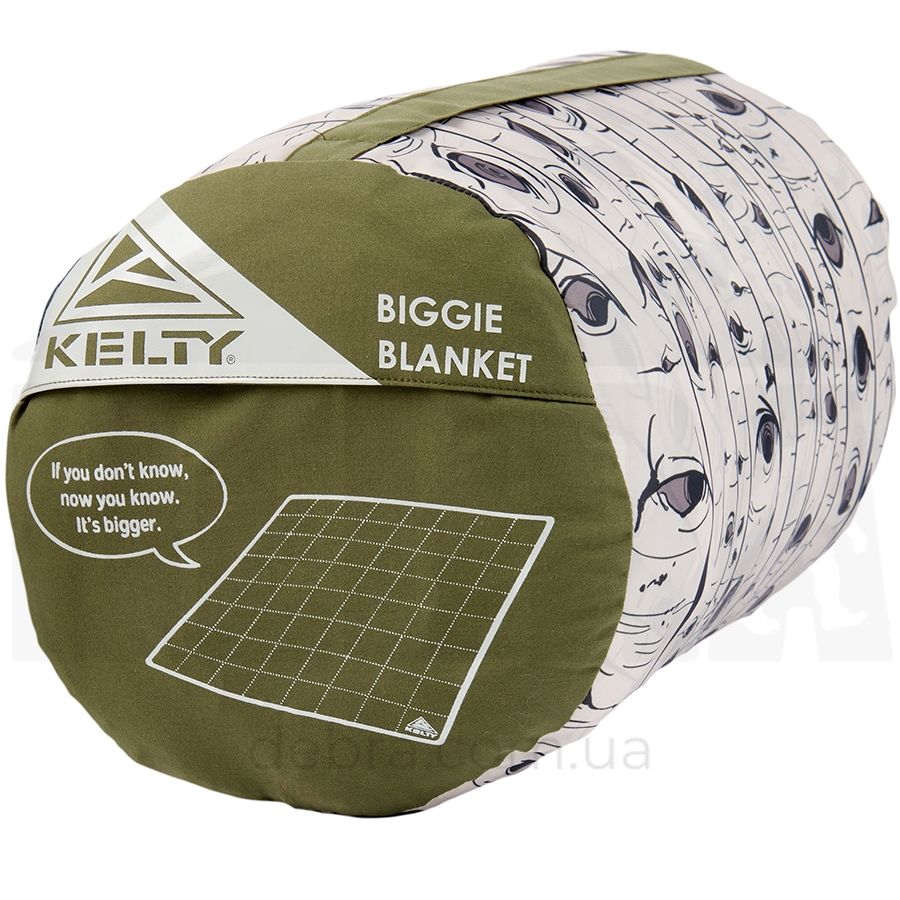 Kelty одеяло Biggie Blanket winter moss-aspen eyes 35427221-WM фото