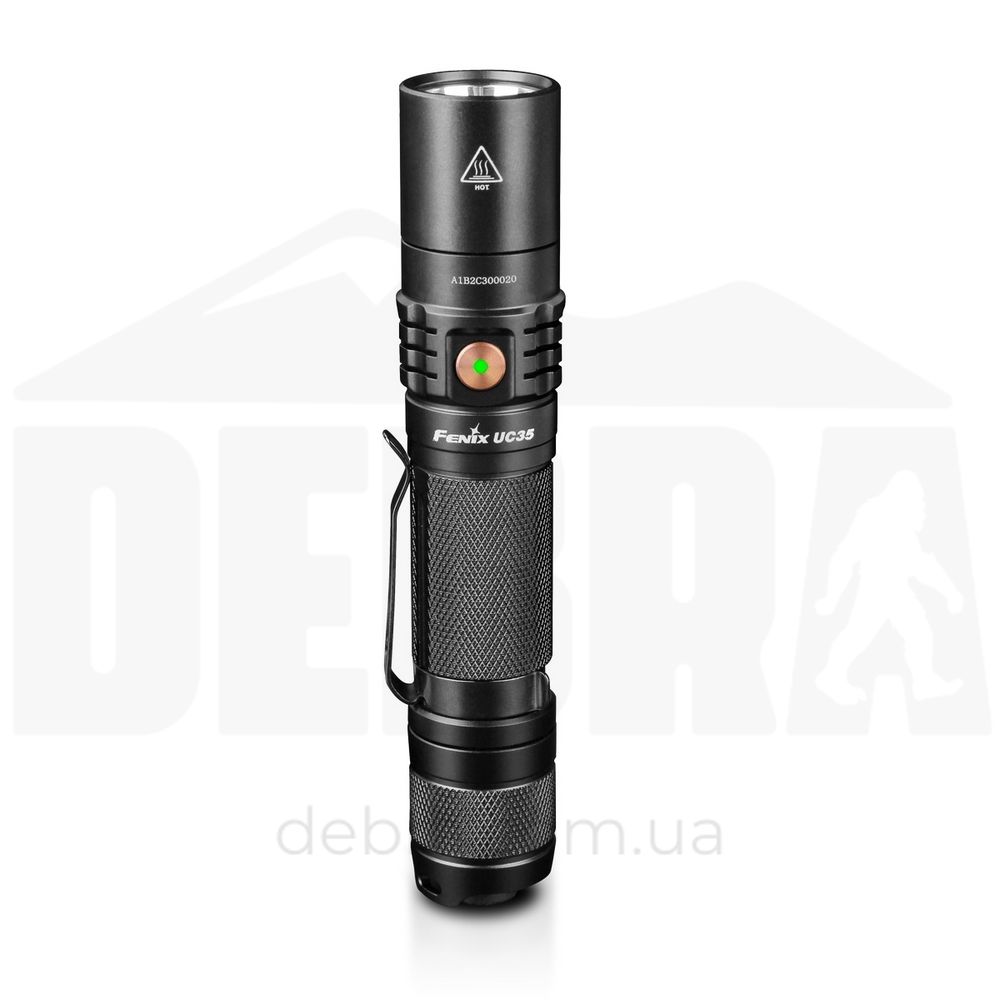 Ліхтар Fenix ​​UC35 V2.0 (Cree XP-L HI V3, 1000 люмен, 6 режимів, 1x18650), комплект UC35V20 фото