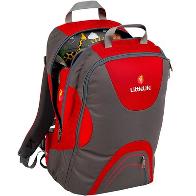 Little Life рюкзак для перенесення дитини Traveller S3 red 10541 фото