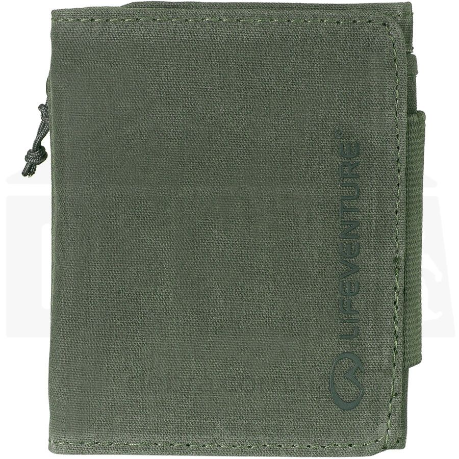 Lifeventure гаманець RFID Tri-Fold Wallet olive 68283 фото