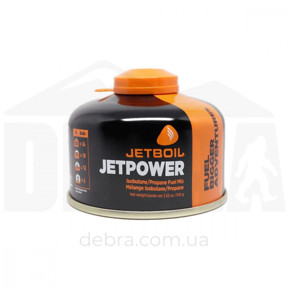 Газовий балон Jetboil Jetpower Fuel, 100 г JB JF100-EU фото