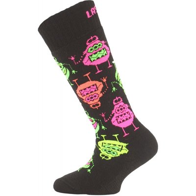 Термошкарпетки дитячі лижі Lasting SJE 946 - S - чорний/рожевий 002.003.3858 фото