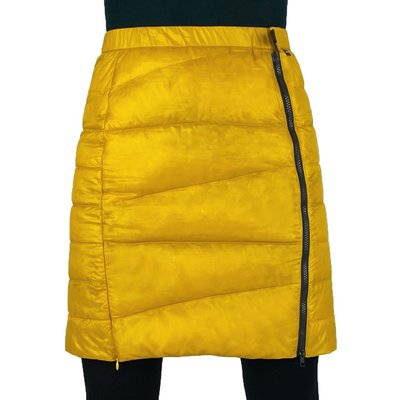 Пухова спідниця ROCK FRONT Winter Skirt - Жовтогарячий - S rf15819 фото
