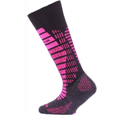 Термошкарпетки дитячі лижі Lasting SJR 904 - XS - чорний/рожевий 002.003.3528 фото