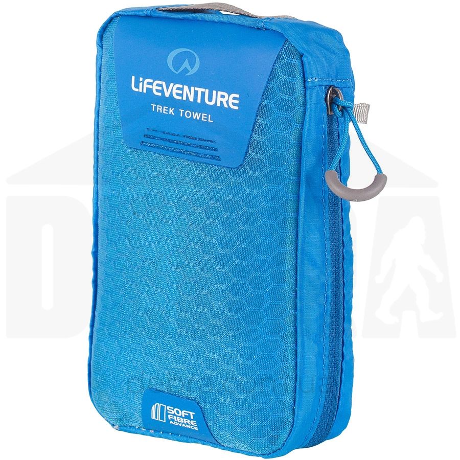 Lifeventure рушник Soft Fibre Advance blue Pocket 63011 фото