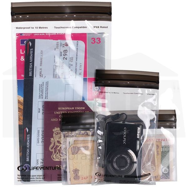 Lifeventure комплект чохлів DriStore LocTop Bags Valuables 59230 фото