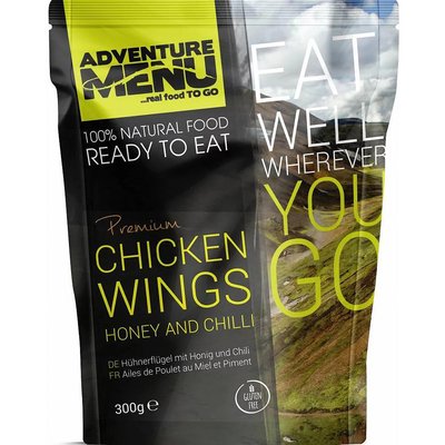 Курячі крильця в меду з перцем Adventure Menu Chicken wings honey and chilli 300г (AM 693) AM 693 фото