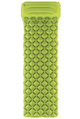 Килимок надувний з подушкою Ferrino Air Lite Pillow Mat Green (78247NVV) 929809 фото