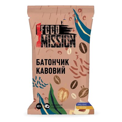 Кофейный батончик Food Mission FFM018 фото