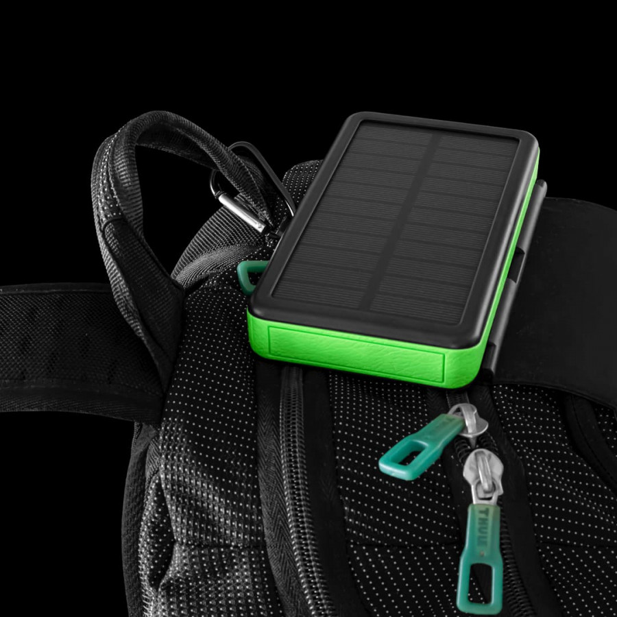 Сонячний портативний зарядний пристрій KILNEX SOLAR POWER BANK 16000 mAh 