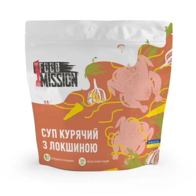 Куриный суп с лапшой Food Mission