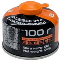 Газовый баллон BaseCamp 4 Season Gas 100 г