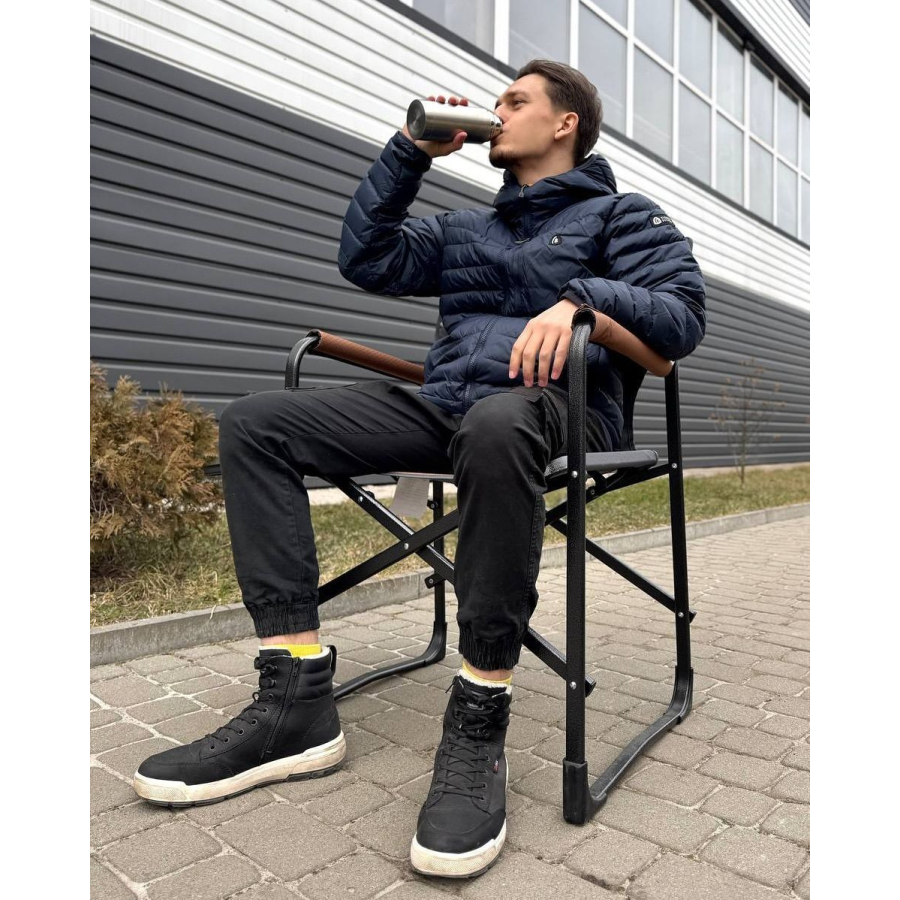 Кресло кемпинговое BaseCamp Rest, Grey/Brown