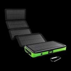 Солнечное портативное зарядное устройство с беспроводной зарядкой KILNEX SOLAR POWER BANK 16000 mAh