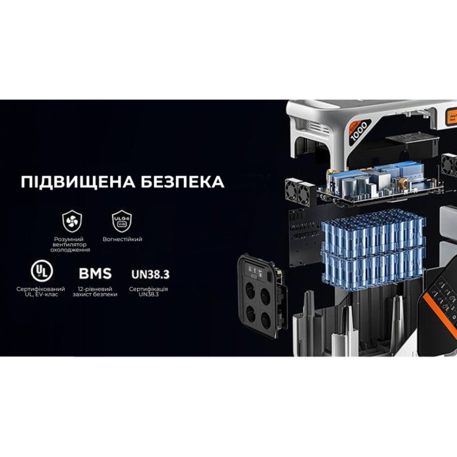 Зарядная станция Litheli B1000 Portable Power Station | 1069Wh 921Wh